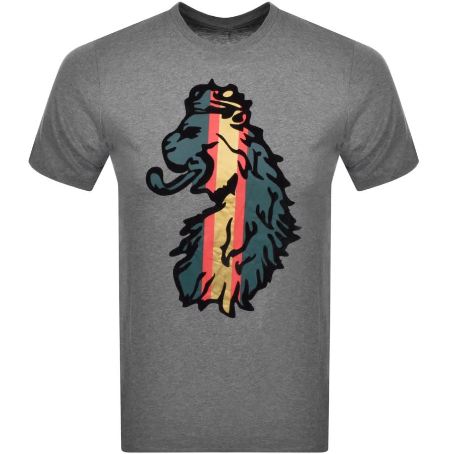 Alternative Image for ProductLuke 1977 Strion Short Sleeved T Shirt Grey1
